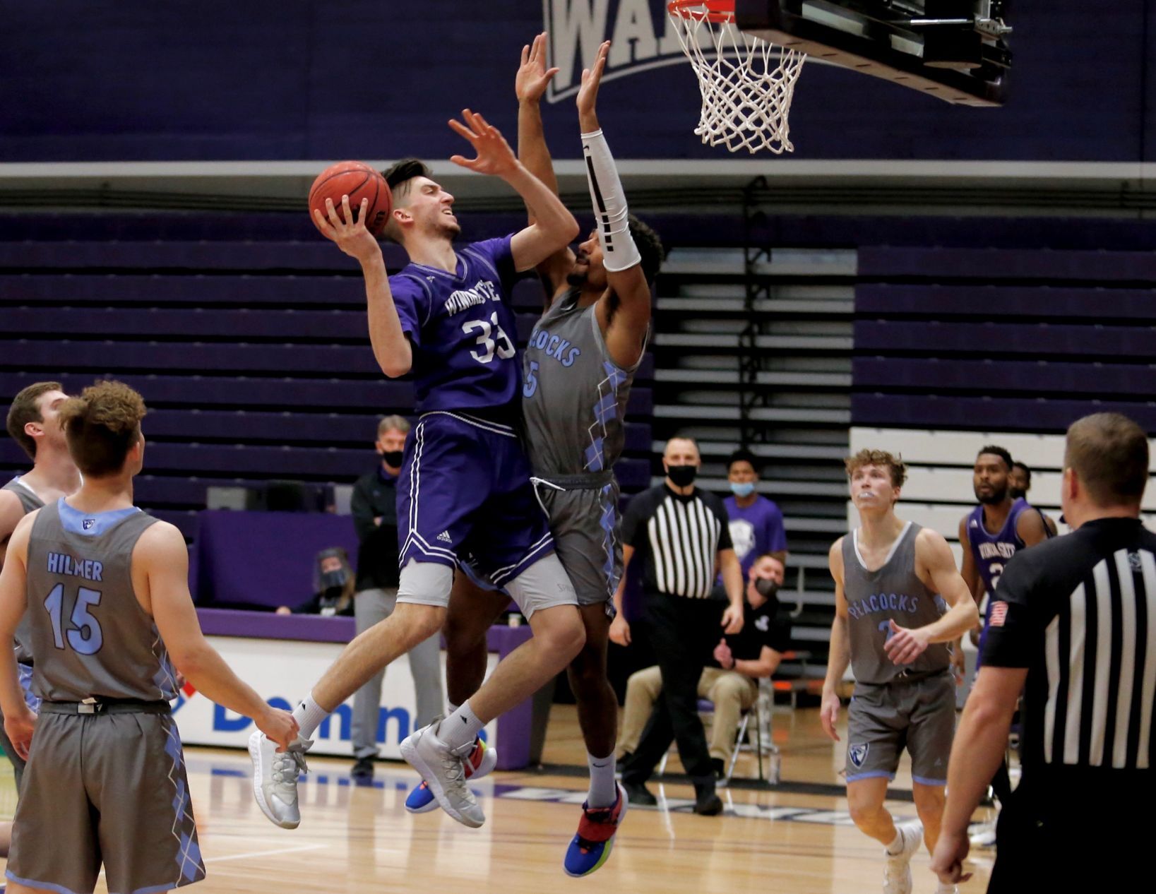 Photos: WSU MBB vs Upper Iowa